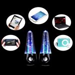 Water dancing speakers ( bullet shape)  (random color) - Image 3