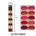 4 in 1 glossy lip gloss (random color) - Image 3