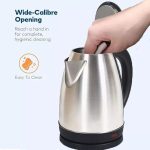 Premium Quality Electric Kettle 2.0 Liter (Silver) - Image 2