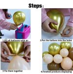 Balloon Garland Kit Coffee Brown for Garland Theme Party Birthday Baby Shower Wedding Decorations (155 pcs of different balloons in 1 packet) - Image 4