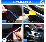 5Meter Cars Auto Accessories Dashboard Car Styling Interior Decoration Strips Molding Trim ( Red Color - Image 5