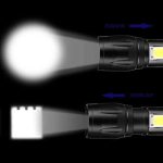 Torch Mini Flashlight Rechargeable 500mAh ABS Plastic Body - Image 4