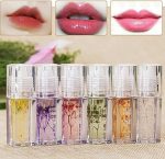 ( Pack Of 4) Flower Transparent Liquid Lip Oil 5ml - Image 3
