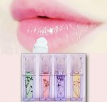 pack of 4 Flower Transparent Liquid Lip Oil, 5ml - Image 3