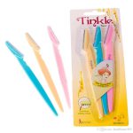Pack of 3  Tinkle Eyebrow Razor Eyebrow Face Hair Removal & Shaper - Image 3