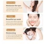 BioAqua Rice Brightening Eye Cream Rice Raw Pulp Eye Cream Acne Scar Removal - 20g