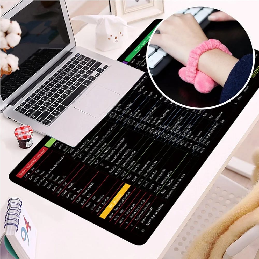 WhatsApp-Image-2024-12-04-at-2.18.31-PM.jpeg Shortcut Keyboard MAT Office PS Lock Edge CAD/WO/AI/Excel/CDR/PPT Keyboard Table Mat Consignment - Image 1