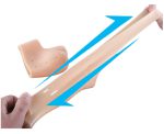 Pair of half Heel Pain Anti Crack Silicone Set - Anti Crack  For Pain Relief Unisex With Box - Image 4