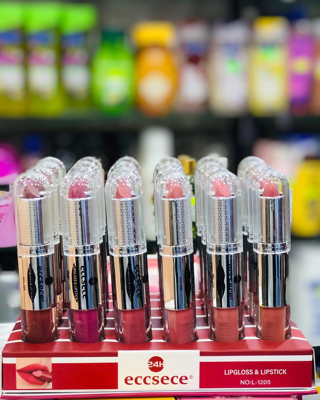 WhatsApp-Image-2024-12-12-at-6.24.44-PM.jpeg Highly Pigmented, Soft And Smooth Texture Matt - 2 in 1 Lipstick + Lipgloss (Random color) - Image 1