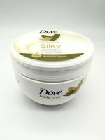 Dove Silky Moisturizing Body Cream (300 ml) - High Nutrients and Rich Essential Oils - Image 3