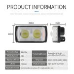 2 Lens Dolphin Projector LED Light for bikers and Cars (1 pc) - Image 2