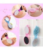4 In 1 Foot Scrubber | Multi Use Pedicure Paddle Brush – 4 Step Pedicure Cleanse, Scrub, File And Buff (random Color) - Image 2
