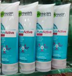 3 in 1 Garnier Skin Natural Pure Active Wash + Scrub + Mask 100ml - Image 5