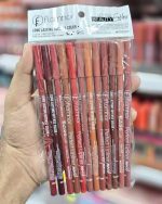 Flormar lip pencils shades of nude Color Multicolor Package Includes 6 x Lip Pencil(Random color) - Image 2
