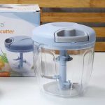 Hand Pulled Multipurpose Chopper & Cutter | Rope Pulled Chopper Multifunctional Meat Grinder, Vegetable Cutter (Random Color) - Image 3