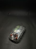 RGB Wireless Transparent Mouse Dual-Mode Rechargeable Mouse With LED lights
