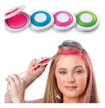 Pack Of 4 Temporary Hair Chalks  4 Colors Hair Dye Powder Temporary Hair Styling Chalk Salon  Hair Dye Powder Cake Washable - Image 4