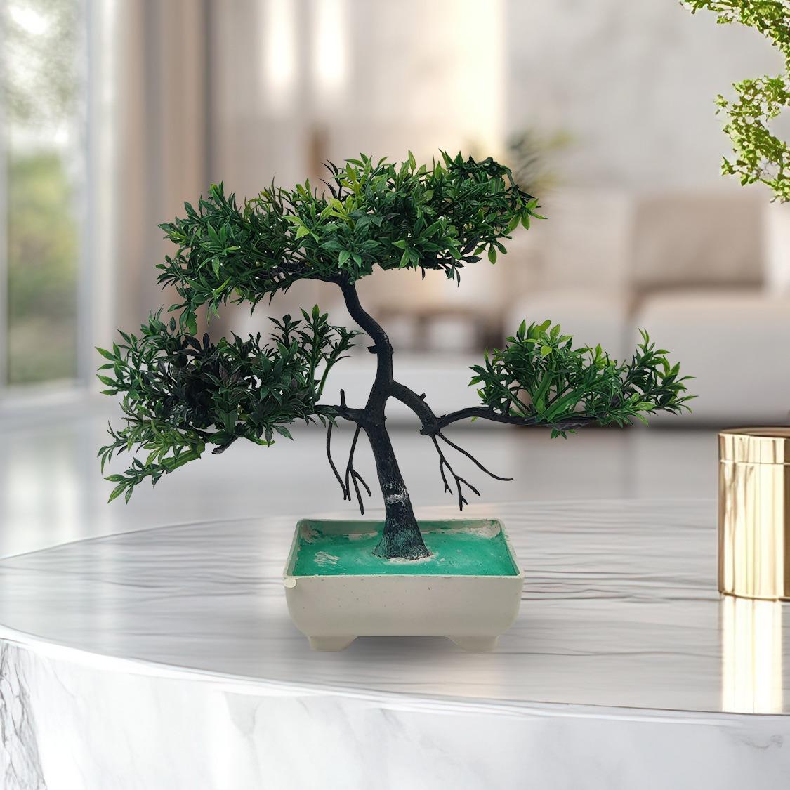 WhatsApp-Image-2025-01-07-at-7.42.49-PM-1.jpeg Pack Of 3 Bonsai Trees, ( Green, Yellow, Orange ) Room Decor Bonsai Tree for Home Bedroom Farmhouse Office Desk Decor, Artificial Bonsai Trees | Fake Pot | Best Artificial Pot - Image 1