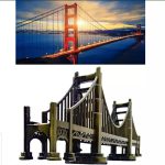 London Gate, London Bridge for home and office decor - Metal monument Tabletop Decoration - Image 2