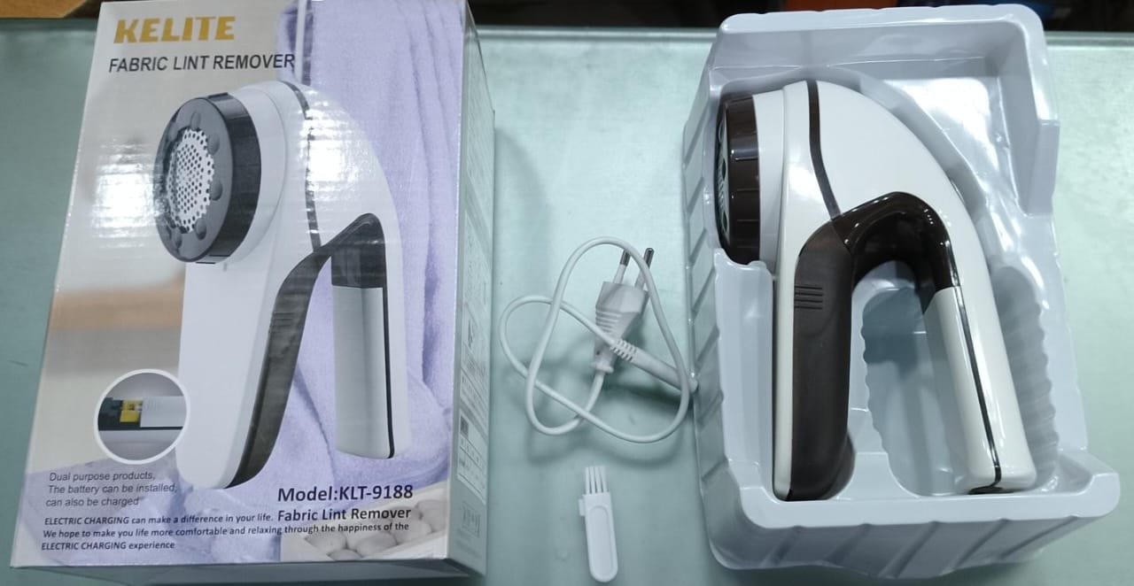 WhatsApp-Image-2025-01-10-at-2.11.42-PM.jpeg Kelite Klt-9188 Fabric Lint Remover Portable Lint Remover Rechargeable Clothes Shaver for Fluff Pilling Fabric - Image 1