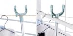 Extendable Telescopic Clothes Fork, Adjustable Laundry Hanging Fork with Hook (random color) - Image 4