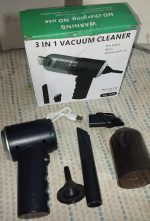 3 in 1 AS- 228 Mini USB Rechargeable Vacuum Cleaner, Vacuum For Car â€“ Vacuum For Home â€“ Duster - Image 4