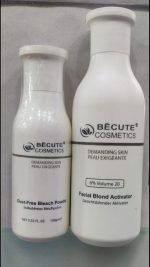 Becute skin polish set - Becute Bleach Powder & Facial Blonde Activator - Image 2