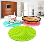 Multifunction Original Heat Resistant Silicone Mat Nonslip Pads Pot Holder Table Place mat (random color) - Image 4