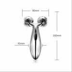3D Face Massager Roller – 360° Rotation Handheld Y-Shape Plastic Tool for Face Lifting, Anti-Wrinkle, Skin Firming, and Full Body Relaxation | NM-091 ( Random Color ) - Image 4