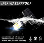 M6 LED Universal Headlight with Fan for All Bikes | universal fitting 3 function High/Low and flasher light - Image 2