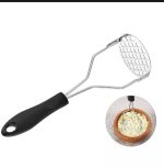 Potato Masher Stainless Steel Manual Kitchen Vegetable Ricer Fruit Banana Egg Crusher Tool - Random Color - Image 4