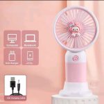 Mini Fan Multifunctional Cool Summer Fruit Cartoon Handheld Mini Fan(random color ) - Image 5