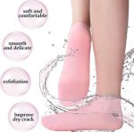 01 Pair Silicone Jelly Socks Gel Moisturizing Socks Foot Care Protector - Image 3
