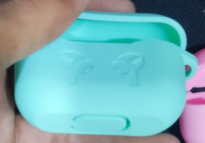 a-5.jpg High Quality Soft Silicone Airpod Pro Case With Lock Rid (Random Color) - Image 1
