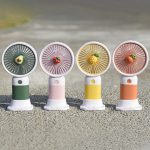 Mini Fan Multifunctional Cool Summer Fruit Cartoon Handheld Mini Fan(random color ) - Image 2