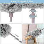 Microfiber Duster for Cleaning with Telescoping Extension Pole - Image 4