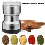 MULTI PURPOSE ELECTRIC COFFEE GRINDER AUTOMATIC COFFEE SPICE BEAN GRINDER STAINLESS STEEL RAF - Image 2