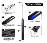 Arc Lighter With Usb Charging | Flameless Windproof | LED Battery Display | Safety Switch | Rotate 360 Degrees(random colors) - Image 5