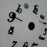 Decorative 3D Clock / DIY Clock Creative 3D Wooden wall clock for Home Decor