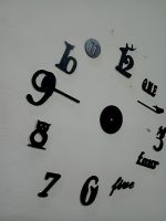 Decorative 3D Clock / DIY Clock Creative 3D Wooden wall clock for Home Decor