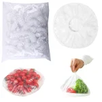 100pc Disposable Cling Film Cover Household Refrigerator Food Fruit Preservation Cover Dust-proof Plastic Fresh-keeping Cover. - Image 2
