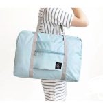 Multipurpose Foldable Travel Luggage Carry On Shoulder Duffle Bag Lightweight (random color)