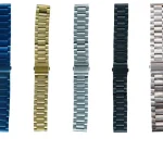 Rolex Chain Strap Stainless Steel Metal Wrist Band Strap For Smartwatch ( Random Color )
