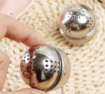 Tea Infuser , Stainless Steel Tea Ball Strainer Filter Infuser for Loose Leaf Tea and Mulling Spices - Image 2