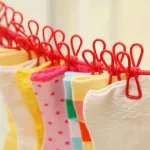 Portable Clothesline Clip - Elastic, Windproof Eco-Friendly Cloth Hanging Rope for Travel Home Use | After stretching it become - Image 2