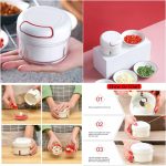 MINI FOOD CHOPPER  Powerful Meat Grinder Hand-power Food Chopper Mincer Mixer Blender Chop Meat Fruit Vegetable Nuts Shredder - Image 4
