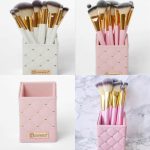 Cosmetics Elegance Brush Set- Studded Elegance White - Image 5