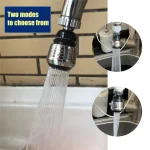 Multifunctional 360° water Faucet  Kitchen Sink Faucet Sprayer Water Saving Aerator 360 Degrees Rotatable