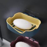 Wall Mounted Soap Dish Holder For Bathroom | Wall Mounted Soap Bar, Holder Rack For Shower Wall, Kitchen, Bathroom (Random Color) - Image 4