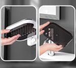 Wall Mounted Soap Holder with Draining Tray Holder For Bathroom | Bar, Holder Rack For Shower Wall, Kitchen, Bathroom(random color) - Image 2